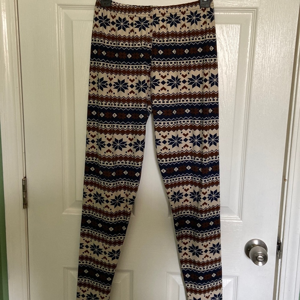 Agnes and Dora holiday leggings